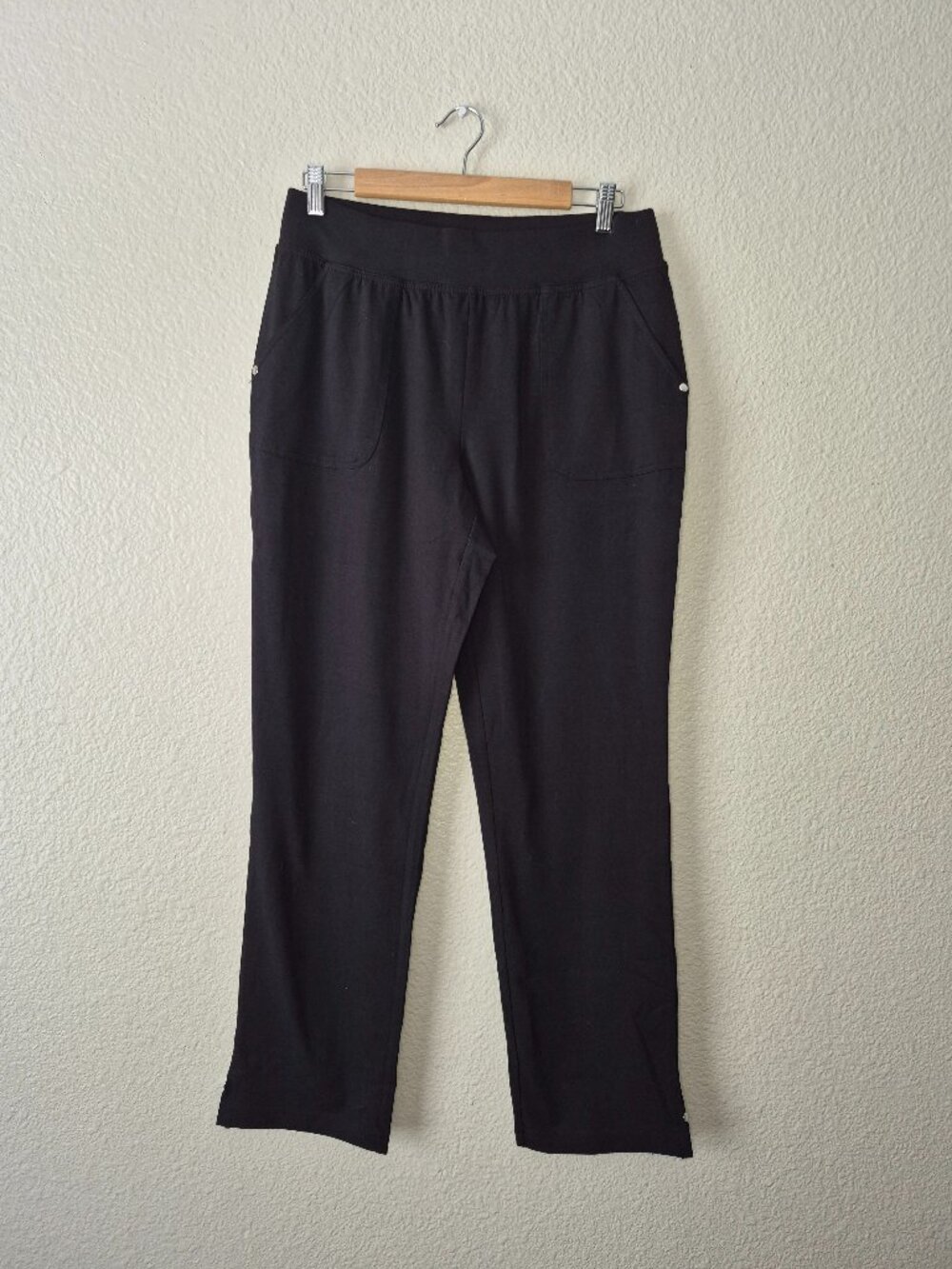NWT Christopher And Banks Women's Black Stretch Pants Size: Medium